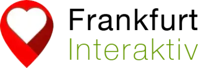 Ein Logo mit einem roten Stecknadelsymbol und einem weißen Herzen in der Mitte. Rechts steht in schwarzem Text „Tu etwas für nichts“ und in Grün „Für nichts“.